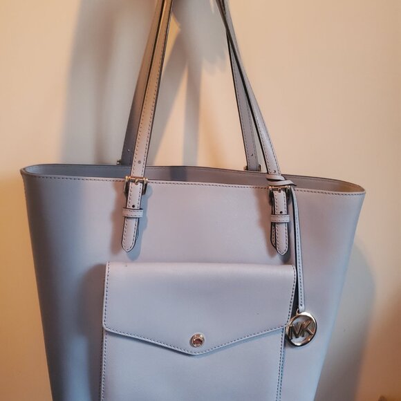 Michael Kors light blue tote bag - Picture 4 of 11